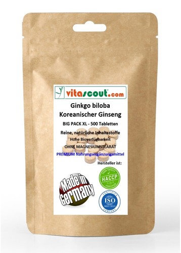 Ginkgo biloba panax korean - biloba,
