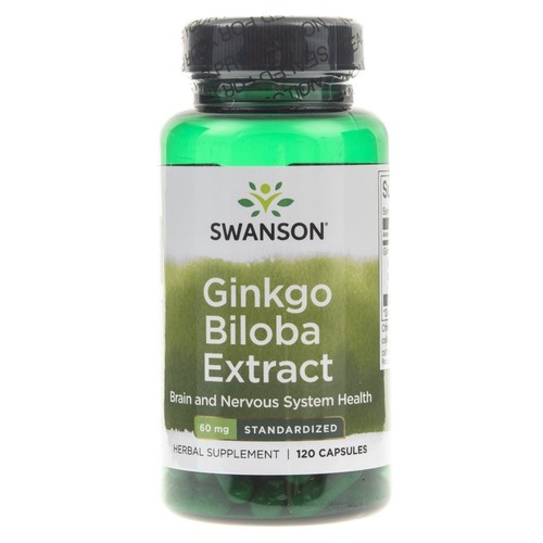 Swanson ginkgo biloba extrakt - ginkgo,