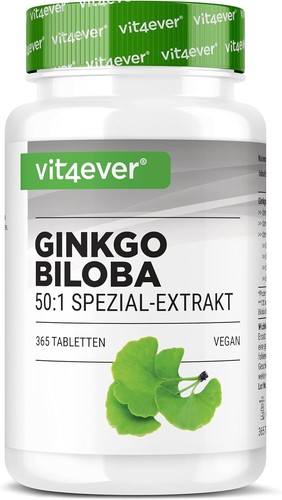 365x tabletten ginkgo biloba - ginkgo,