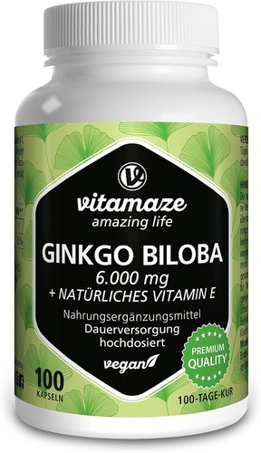 Vitamaze ginkgo biloba kapseln - biloba,