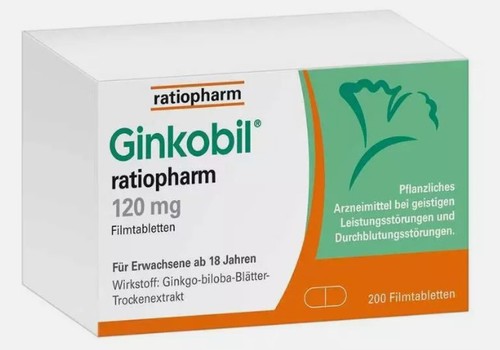 Ginkobil ratiopharm 120mg - , mit