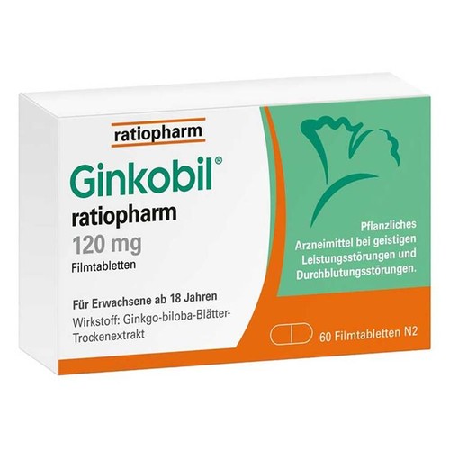 Ginkobil ratiopharm 120mg - , mit