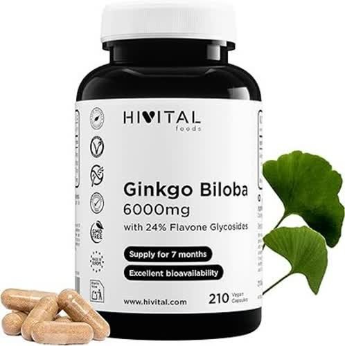 Ginkgo biloba 6000 210 - ginkgo, mg