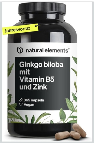 Natural elements ginkgo biloba - natural,