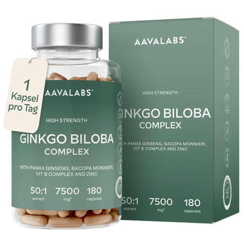 Ginkgo biloba kapseln 7500mg - ginkgo,