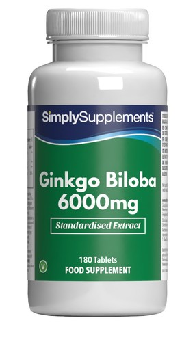 Ginkgo biloba 6000mg 360 - ginkgo,