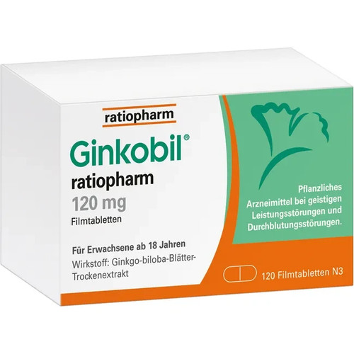 Ginkobil ratiopharm 120mg - , mit