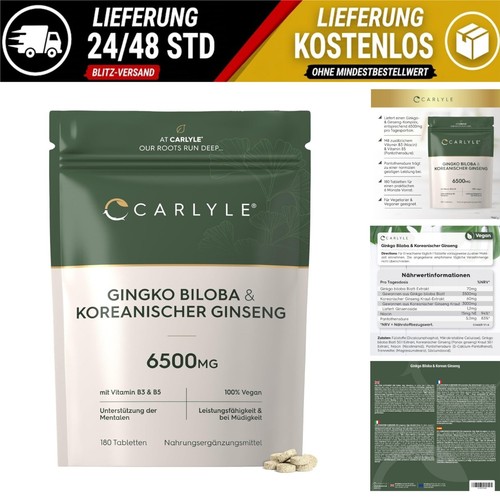 Ginkgo biloba ginseng komplex - ginkgo,