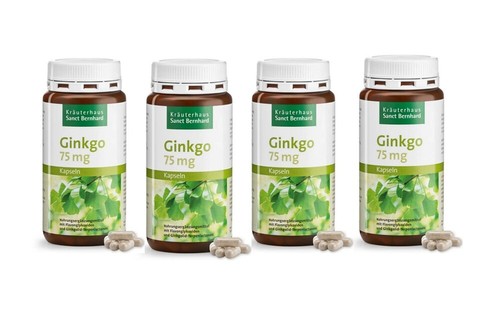 Sanct bernhard ginkgo - 75, mg
