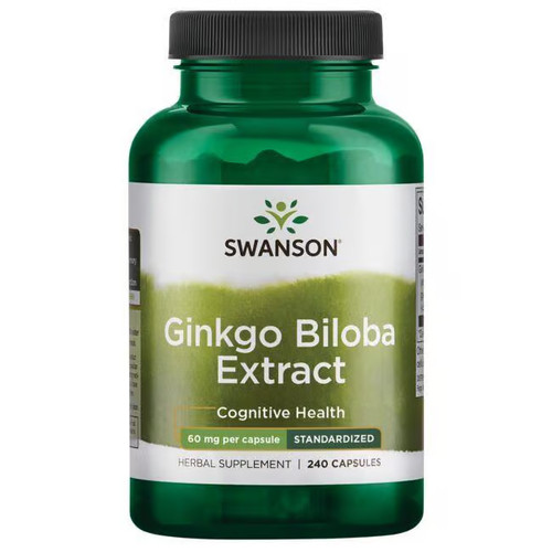 Ginkgo biloba extrakt mg - ginkgo, 60