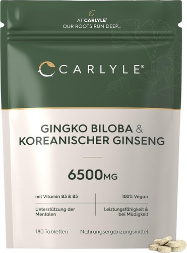 Ginkgo biloba ginseng - ginkgo,